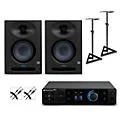 PreSonus Quantum HD2 Audio Interface with Eris 2nd Gen Studio Monitor Pair (Cables & Stands Included) STUDIO5