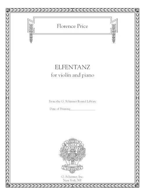 Price: Elfentanz