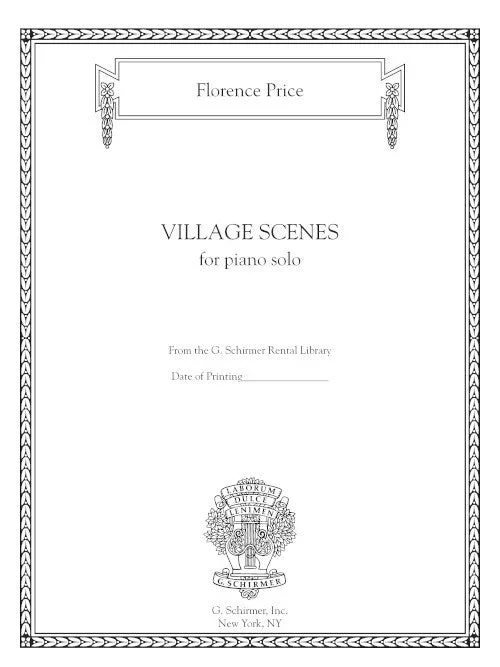 Price: Village Scenes