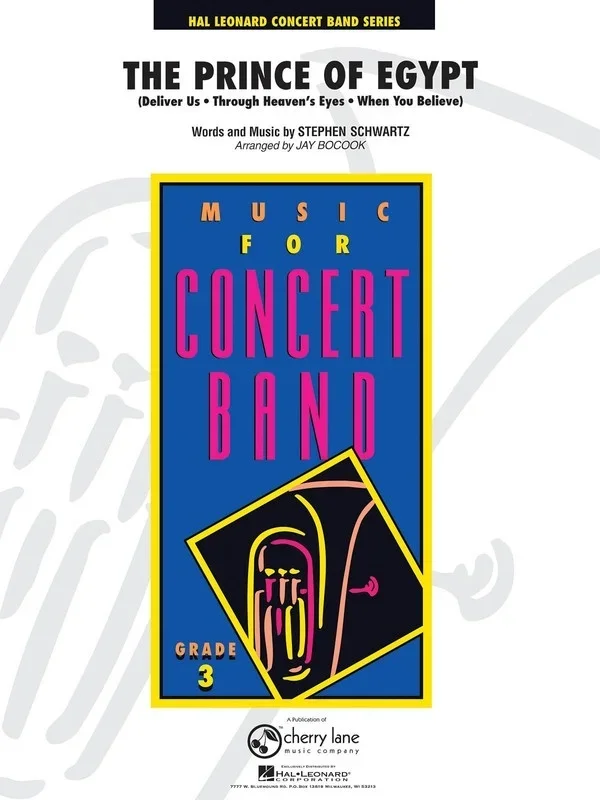 Prince Of Egypt Medley Youth Band3 Score/Parts (Pod)