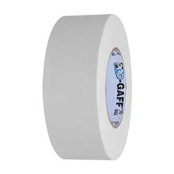 Pro Gaff Matte Cloth Gaffers Tape – White (2 inch)