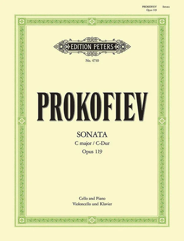 Prokofiev: Sonata in C, Op. 119