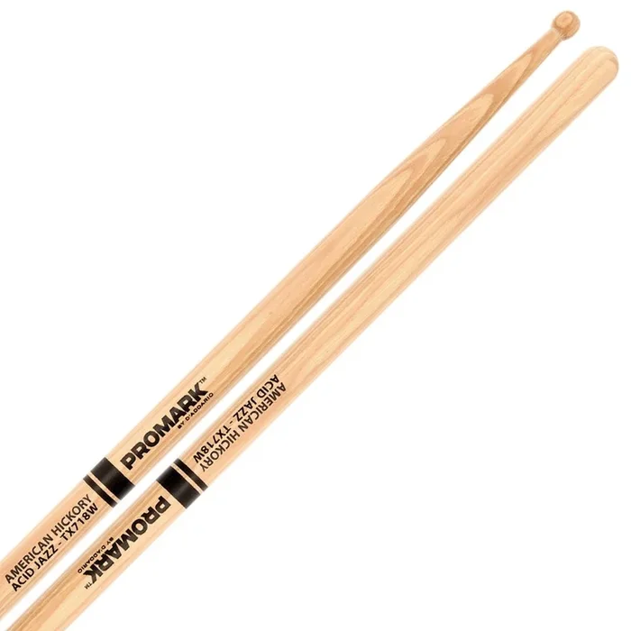Promark Hickory 718 “Acid Jazz” Drumsticks