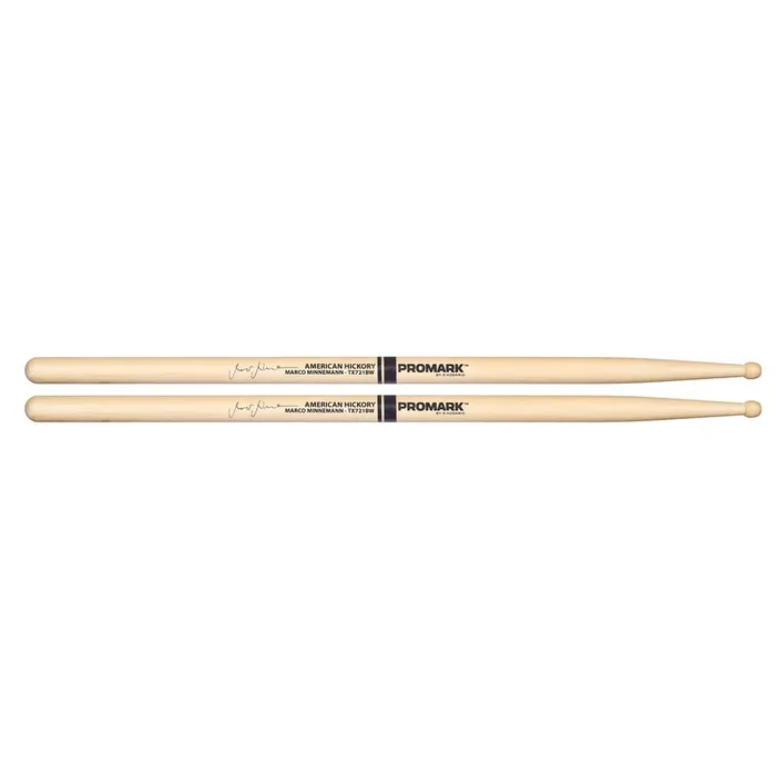 ProMark Hickory 721B Marco Minnemann Wood Tip drumstick