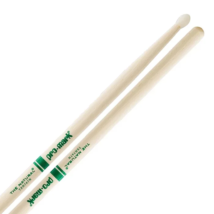 Promark Hickory 747 “Natural” Nylon Drumsticks