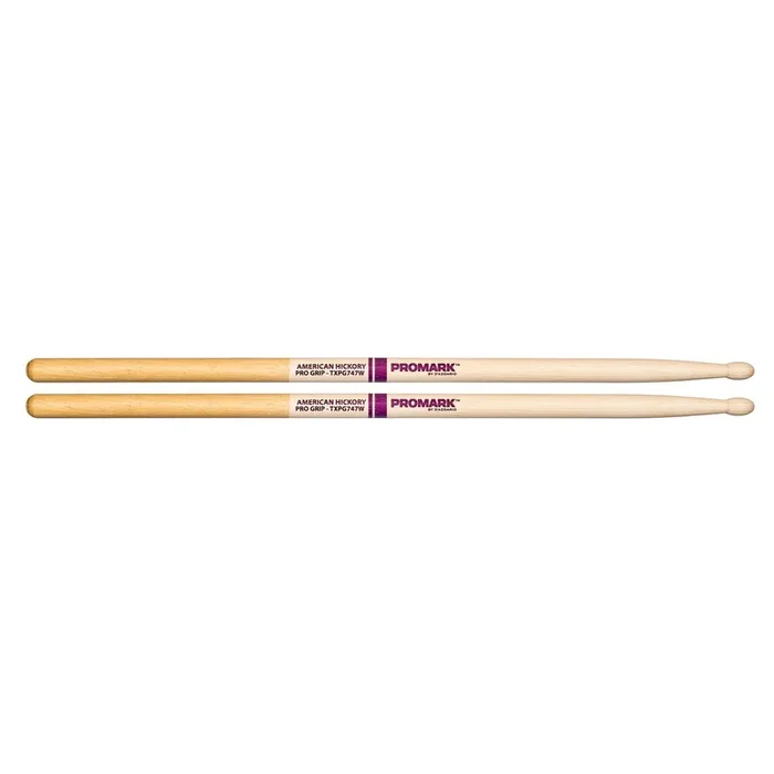 ProMark Hickory 747 “Pro-Grip” Wood Tip drumstick