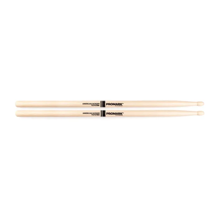 ProMark Hickory 747B “Super Rock” Wood Tip drumstick