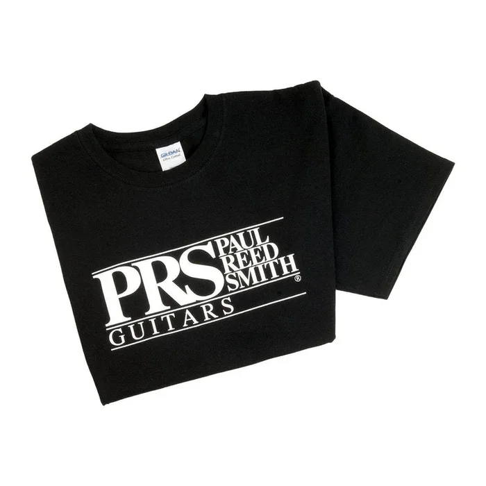 PRS 100102002001 Small Short-Sleeve Tee, Block Logo, Black