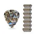 PRS Abalone Celluloid Guitar Picks Thin 72 Pack