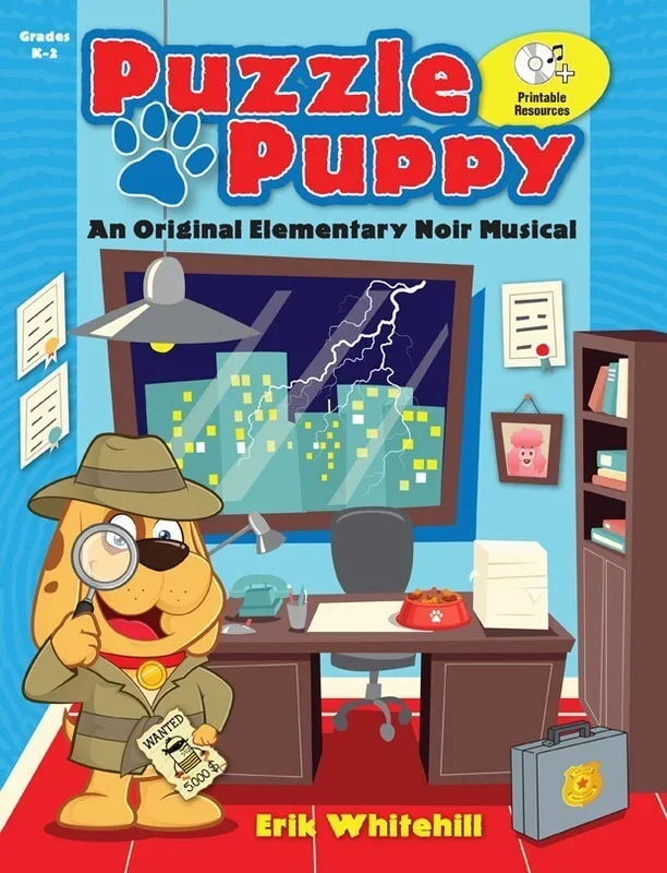 Puzzle Puppy Musical Book/CD-Rom