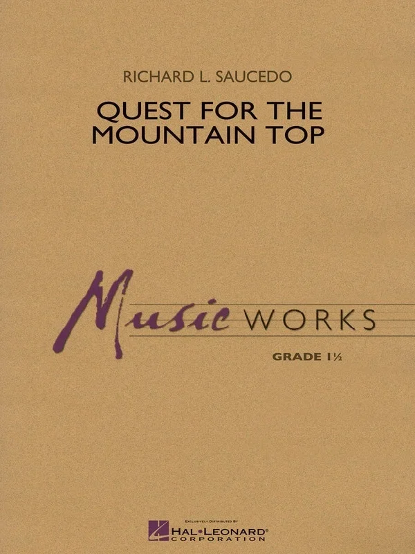 Quest For The Mountain Top Music Works 1.5 (Music Score/Parts)
