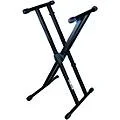 Quik-Lok T-550 Heavy-Duty Double-Braced Keyboard Stand Standard