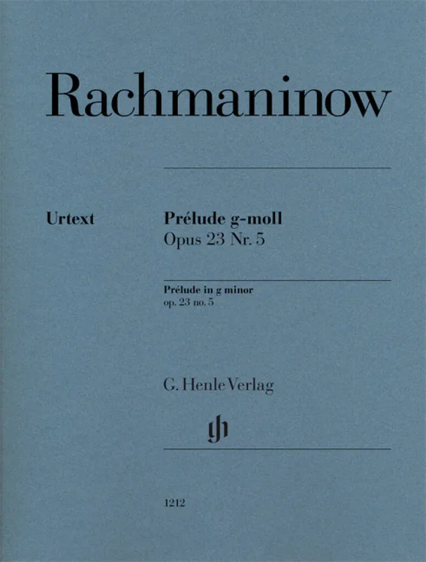 Rachmaninoff: Prélude in G Minor, Op. 23, No. 5