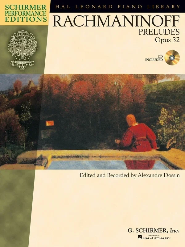 Rachmaninoff Preludes Op 32 Book/CD Spe (Softcover Book/CD)