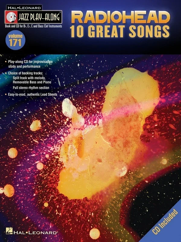 Radiohead Jazz Play Along Book/CD V171 (Softcover Book/CD)