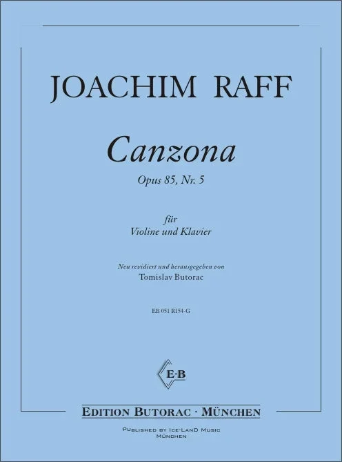 Raff: Canzona, Op. 85, No. 5