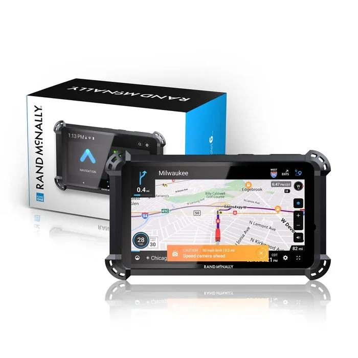 Rand McNally RANDTAB6 6″ GPS Truck Navigator with Industry’s Best Custom Trucking Routes, Rand Navigation 2.0 with 2025 Maps