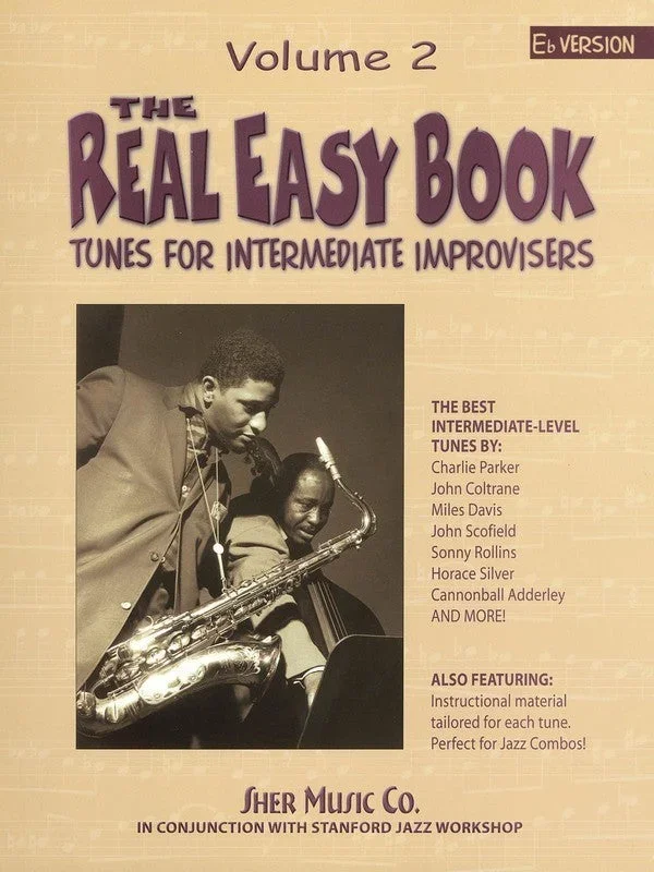 Real Easy Book Vol 2 Intermed Improv E Flat Vers – E Flat Version