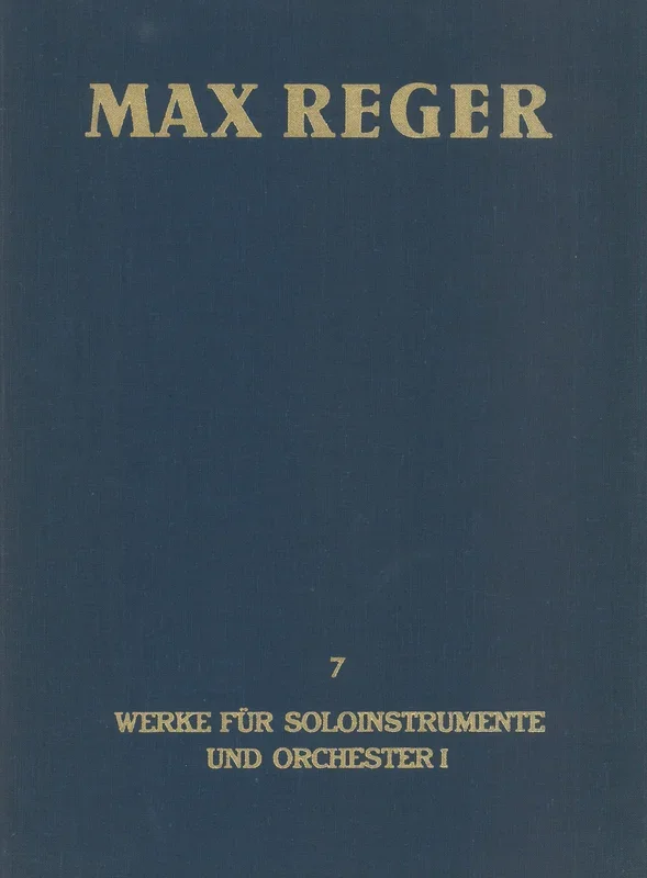 Reger: Works for Solo Instruments and Orchestra I