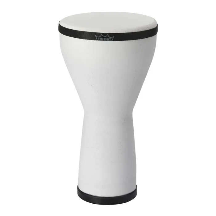 Remo Artdrum Djembe Drum – White 8″