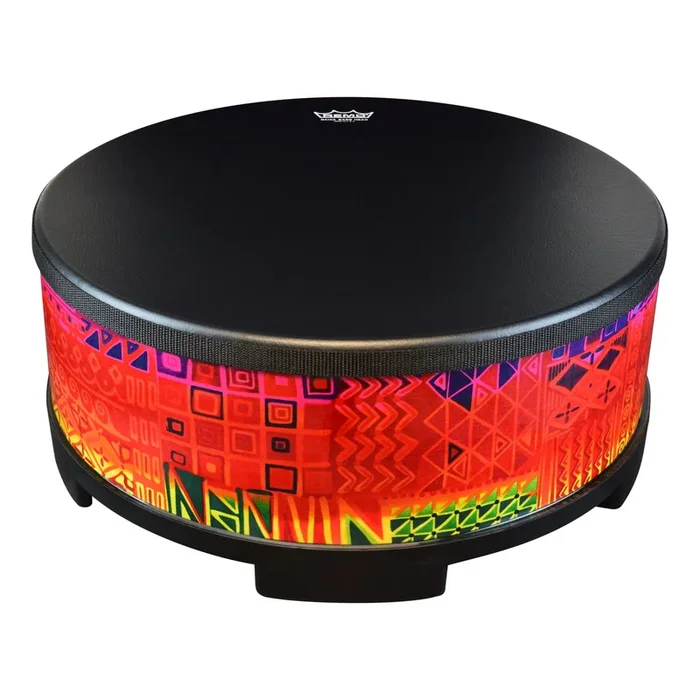 Remo Bahia Bass Gathering Drum – Rainbow 18″