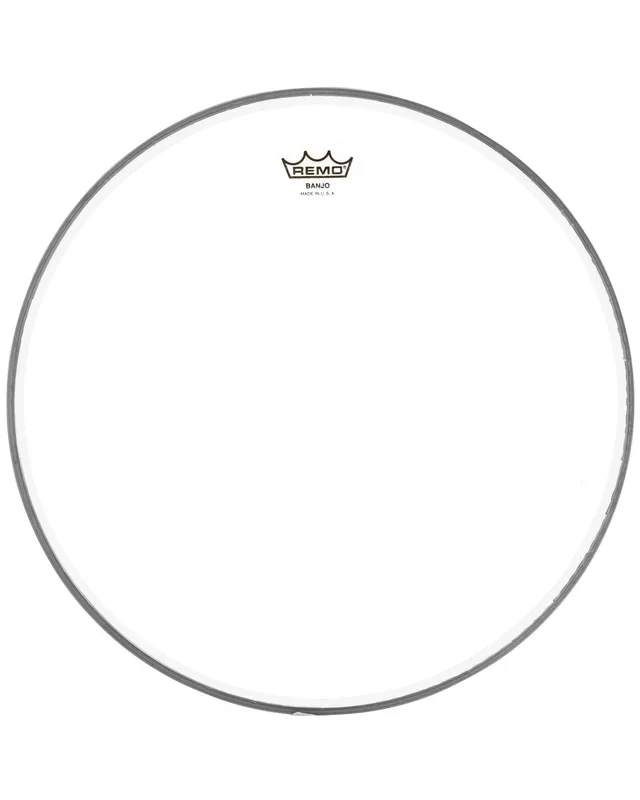 Remo Clear Banjo Head, 11 Inch Diameter, Low Crown (3/8 Inch)