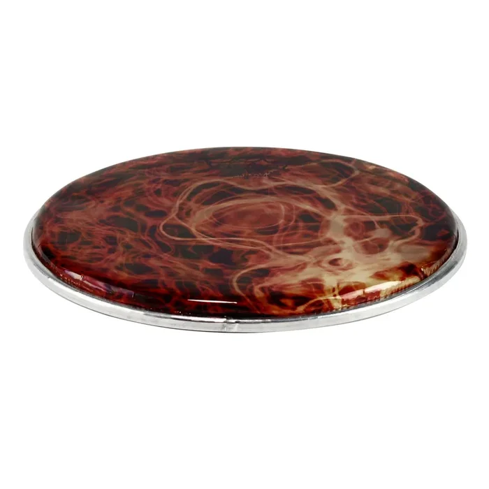 Remo DX Series Skyndeep Clear Tone Doumbek Drumhead – Orange Mist Graphic 9″