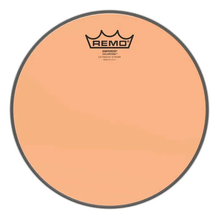 Remo Emperor Colortone Orange Drumhead 10″