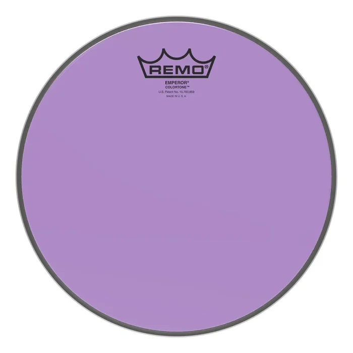 Remo Emperor Colortone Purple Drumhead 10″