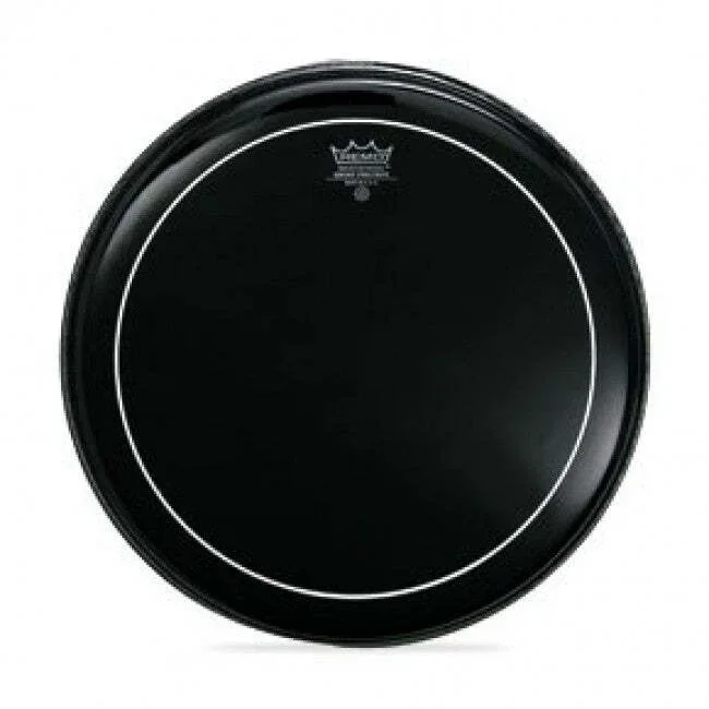 Remo ES-0606-PS Pinstripe Drum Head Skin 6 Inch Ebony 6″