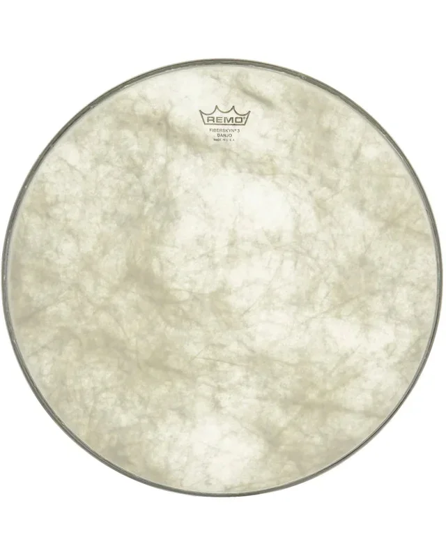 Remo Fiberskyn Banjo Head, 12-7/16 Inch Diameter, High Crown (1/2 Inch)