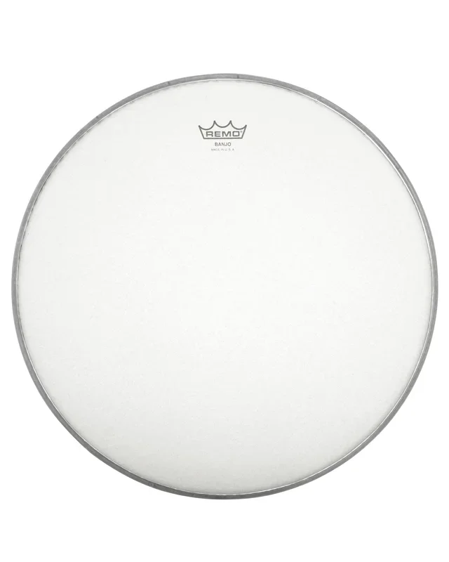 Remo Frosted Top Banjo Head, 12 Inch Diameter, Medium Crown (7/16 Inch)