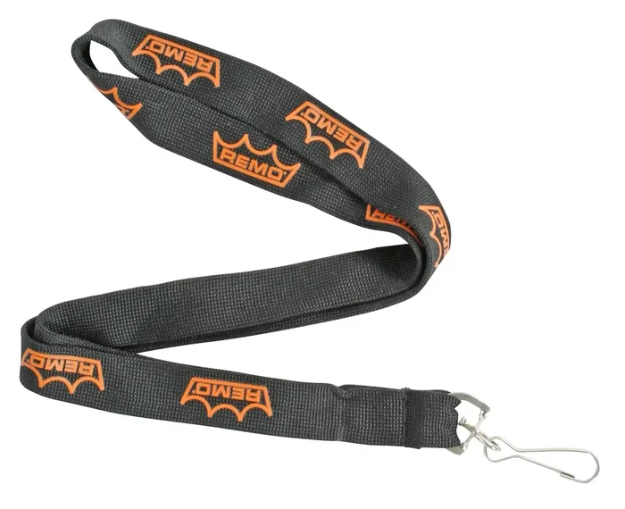 Remo Lanyard Stretch Cotton with Logo