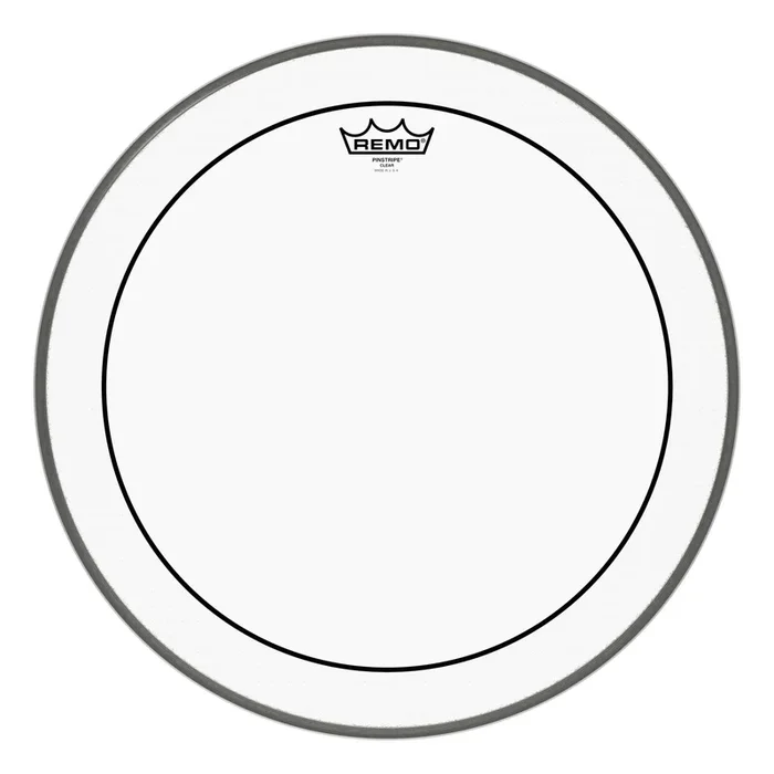 Remo Pinstripe Clear Ambassador Drumhead 18″