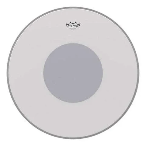 Remo Powerstroke 3 Coated 24” w/ Black Dot Coated Bass Drumhead
