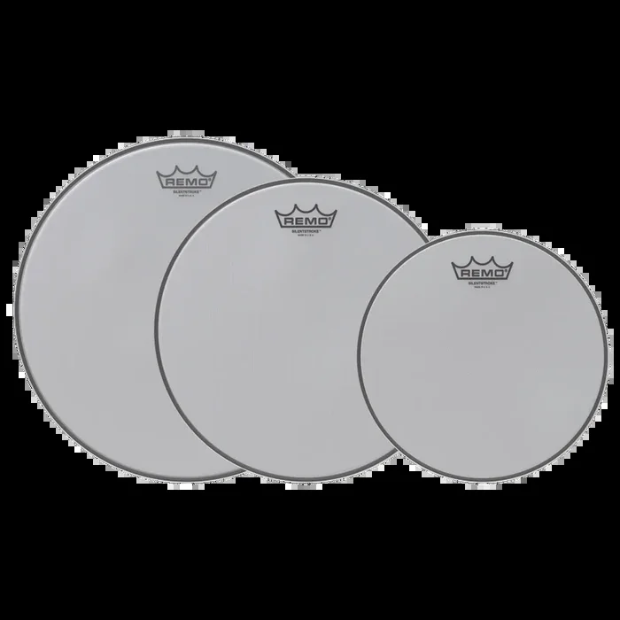 Remo Pro Pack Silent Stroke Fusion Drum Heads – 10″, 12″, 14″ Batter Heads