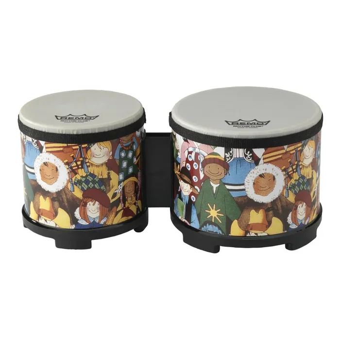 Remo Rhythm Club Bongo Drum – Rhythm Kids 5″-6″