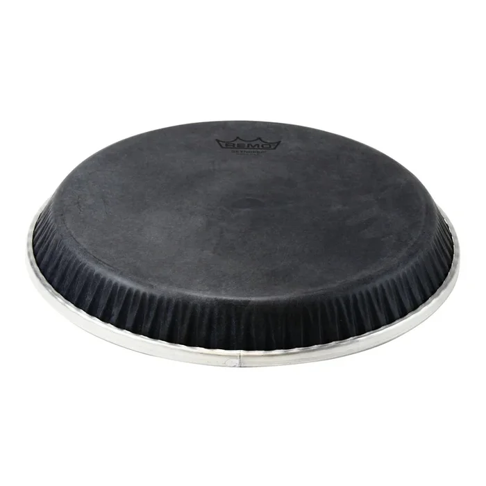 Remo Symmetry Skyndeep Conga Drumhead – Black Calfskin Graphic 9.75″