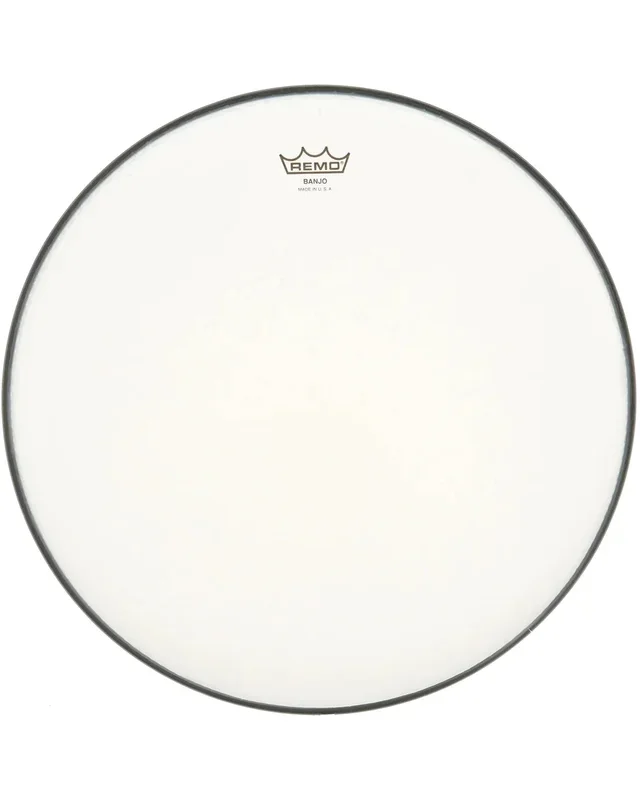 Remo White Suede Banjo Head, 11″ Diameter, High Crown (1/2″)