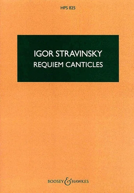 Requiem Canticl Stdysc