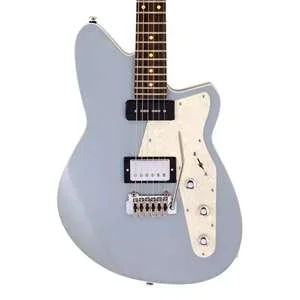 Reverend Double Agent W – Metallic Silver Freeze with Rosewood Fingerboard