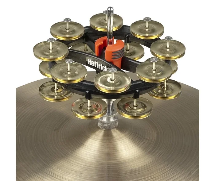 Rhythm Tech RT7423 G2 Hat Trick G2 Double Row Brass Jingles