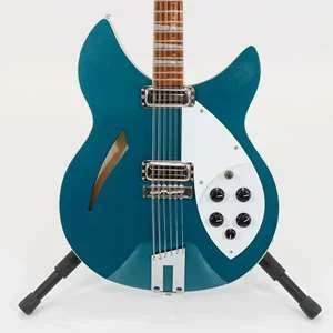 Rickenbacker 2019 360-12C63 12-String Semi-hollowbody – Teal with Original Case (Used)