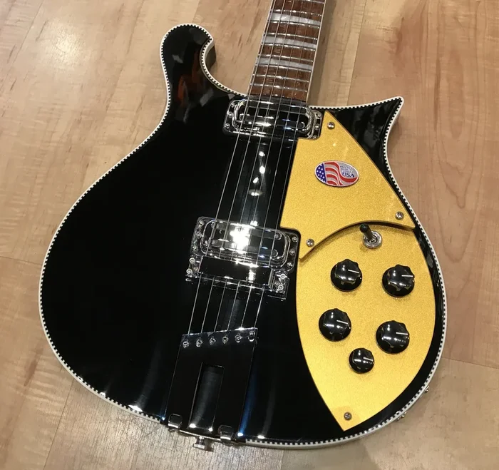Rickenbacker 660 6-String Electric Guitar JetGlo