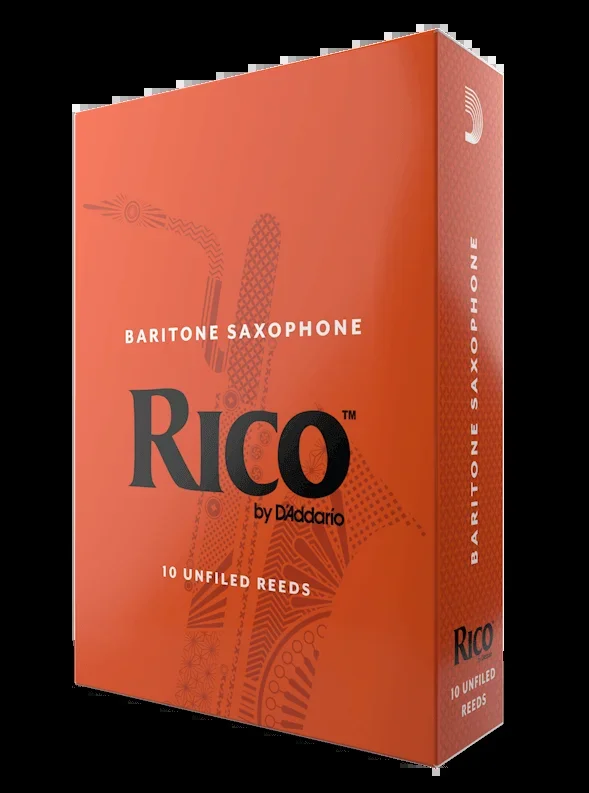 Rico Baritone Saxophone Reeds, 10-Pack