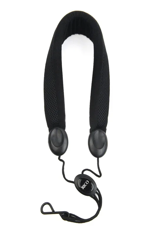 Rico Padded Saxophone Strap, Tenor/Baritone, Metal Hook