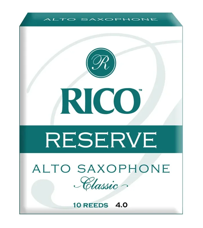 Rico Reserve Classic Alto Sax, Strength 4.0, 10-pack