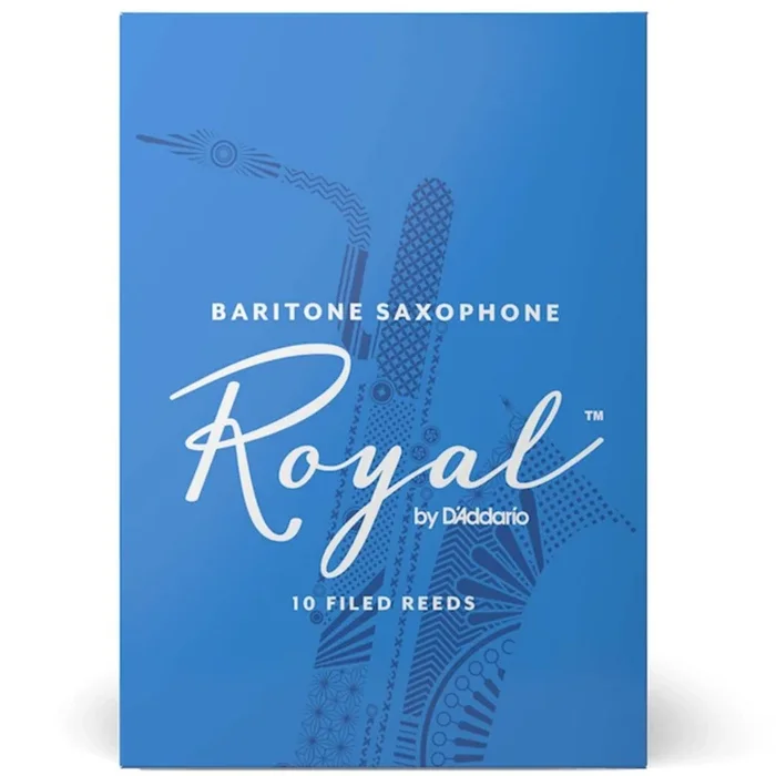 RICO ROYAL RLB1025 #2.5 Bari Sax Reeds, Box of 10