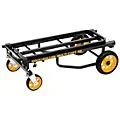 RockNRoller Multi-Cart R8RT 8-in-1 Midrange Equipment Transporter Cart Black Frame/Yellow Wheels Mid