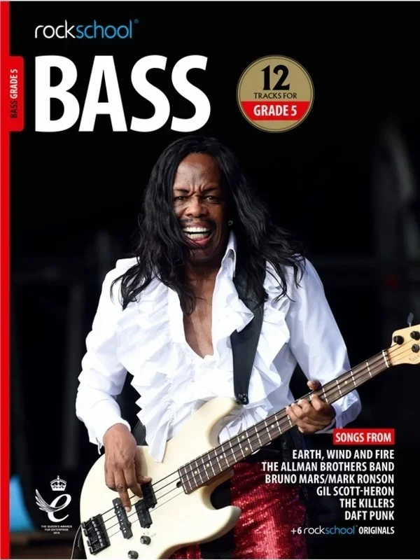 Rockschool Bass Grade 5 2018-2024 Book/Online Audio Book